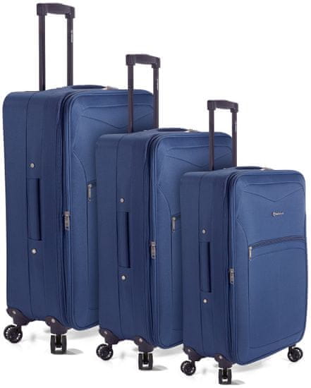BENZI Sada kufrů BZ 5562 Blue 3-set