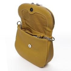 David Jones Luxusní kabelka přes rameno Celeste, žlutá