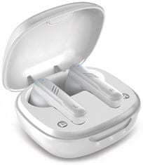 Genius bezdrátový headset TWS HS-M905BT White/ Bluetooth 5.3/ USB-C nabíjení/ bílé