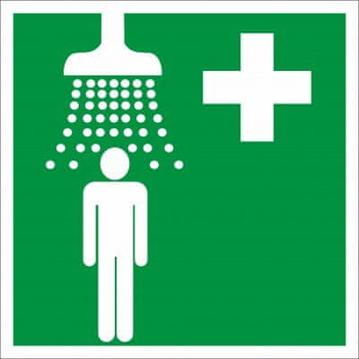 CZ Samolepka Zdravotnická sprcha 150 x 150 mm