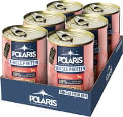 POLARIS Single Protein Paté konzerva pro psy vepřová 6x400 g