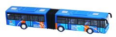 Autobus kovový kloubový 3 druhy