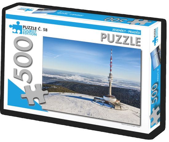 Tourist Edition Puzzle Jeseníky, Praděd 500 dílků (č.58)