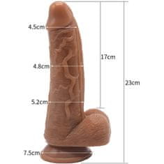 Xcock Silné ultra realistické silikonové dildo, přísavka penisu