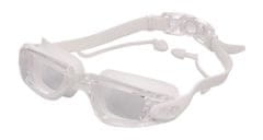 Merco Silba plavecké brýle se špunty do uší bílá 1 ks