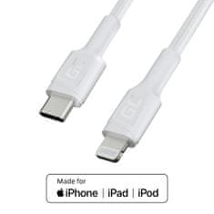 Green Cell KABGC07W White USB-C - Lightning MFi 1m kabel pro Apple iPhone PowerStream, s Power De