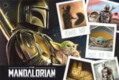Trefl Puzzle Super Shape XL Star Wars: Mandalorian 160 dílků