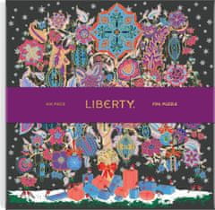 Galison Čtvercové puzzle Liberty: Vánoční strom života 500 dílků