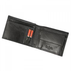 Pierre Cardin Pánská kožená peněženka Pierre Cardin Doverin, černá