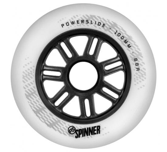 POWERSLIDE Kolečka Spinner White (4ks) (Tvrdost: 88A, Velikost koleček: 68mm)