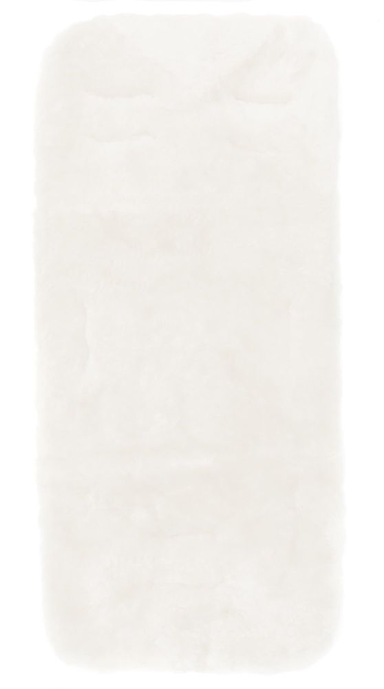 Levně Fillikid Vložka z jehněčí kožešiny 75x33,5 cm white