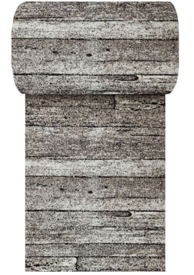 4sleep Běhoun koberec PANAMERO 20 šedý Šedá PANAMERO 30/30/100 120 Do 0,9cm Melír