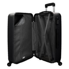Joummabags Sada ABS cestovních kufrů ROLL ROAD FLEX Black / Černé, 55-65-75cm, 5849460