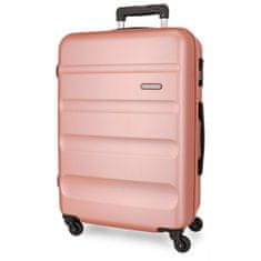 Joummabags ABS Cestovní kufr ROLL ROAD FLEX Nude, 65x46x23cm, 56L, 584926C (medium)
