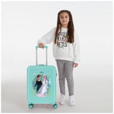 Joummabags Luxusní dětský ABS cestovní kufr DISNEY FROZEN Dream, 55x38x20cm, 34L, 4441721