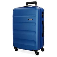Joummabags ABS Cestovní kufr ROLL ROAD FLEX Blue / Modrý, 65x46x23cm, 56L, 5849263 (medium)
