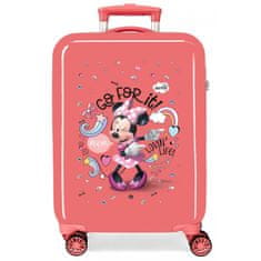 Joummabags ABS cestovní kufr MINNIE MOUSE Loving Life, 55x38x20cm, 34L, 4721721 (small)
