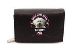 STRIKER Dámská kožená peněženka Havanský psík