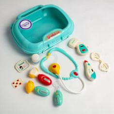 LEBULA WOOPIE Medical Kit Malý doktor Doctor v kufru Světelný zvuk + příslušenství