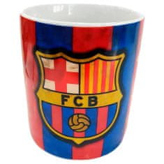 FotbalFans Hrnek FC Barcelona, červeno-modrý, 300 ml