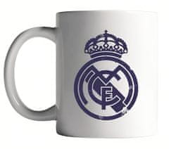 FotbalFans Hrnek Real Madrid FC, keramický, bílý, 300 ml
