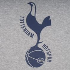 FotbalFans Mikina Tottenham Hotspur FC, šedá, kapuce | L