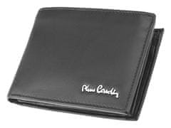 Pánská kožená peněženka na šířku Pierre Cardin Derinn, černá