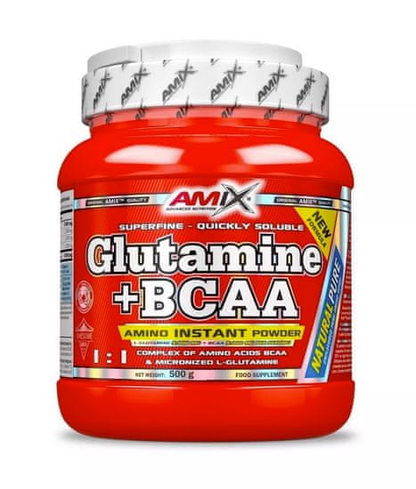 Amix Nutrition Glutamine + BCAA 530 g Příchuť: Cola