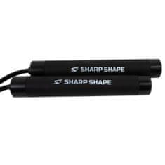 Sharp Shape Zátěžové švihadlo 90 g černé