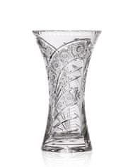 Bohemia Crystal Ručně vyráběná a ručně broušená váza Kometa 355mm