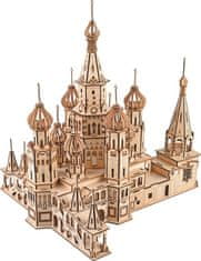 Woodcraft Dřevěné 3D puzzle Chrám Vasila Blaženého