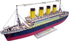 Woodcraft Dřevěné 3D puzzle Titanic