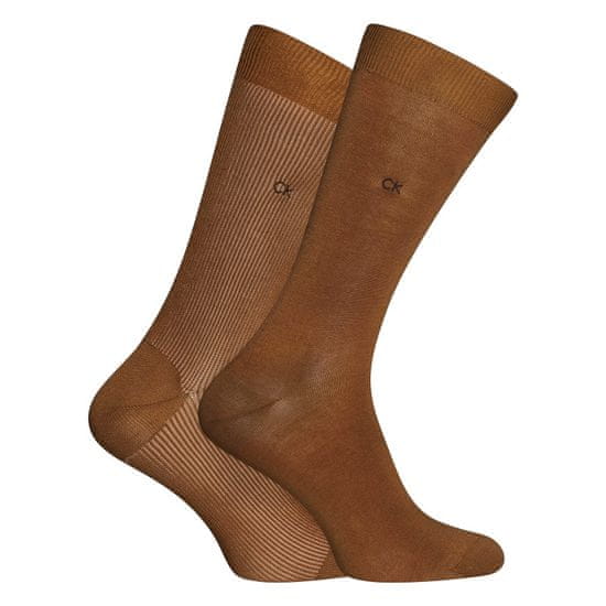 Calvin Klein 2PACK ponožky vícebarevné (701224110 003)
