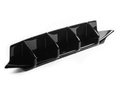 Maxton Design vložka zadního nárazníku pro Škoda Scala, černý lesklý plast ABS