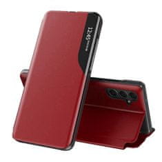 Techsuit Elegantní knižkové pouzdro View Case pro Samsung Galaxy A15 - Červená KP29179