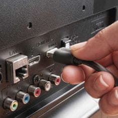 Emos HDMI 2.0 high speed kabel A vidlice – A vidlice 90° 5 m