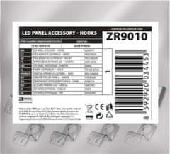 Emos 4 háčky pro LED panel 60×60cm