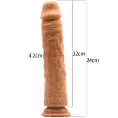 Xcock Extra dlouhé silikonové dildo pro potěšení - penis s přísavkou