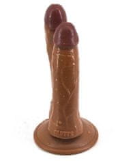 Xcock Vaginálně-anální dvojitý dildo 20cm s vypínáním, dvě penisy pro anus pipes