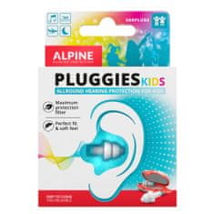 ALPINE Hearing Alpine Pluggies Kids - dětské špunty do uší