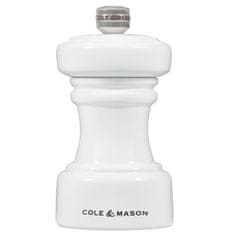Cole Mason Hoxton White Gloss, Precision+, Mlýnek na pepř, 104 mm
