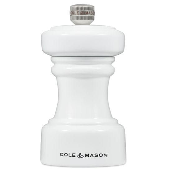 Cole Mason Hoxton White Gloss, Precision+, Mlýnek na sůl, 104 mm