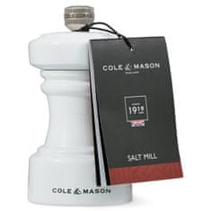 Cole Mason Hoxton White Gloss, Precision+, Mlýnek na pepř, 104 mm