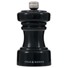 Cole Mason Hoxton Black Gloss, Precision+, Mlýnek na pepř, 104 mm