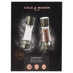 Cole Mason Derwent Black Wood, Gourmet Precision+, Mlýnek na sůl & pepř, 190 mm, GS