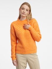 Orsay Oranžový dámský žebrovaný svetr S