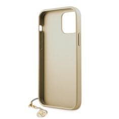 Guess  4G Charms Zadní Kryt pro iPhone 12/12 Pro 6.1 Brown