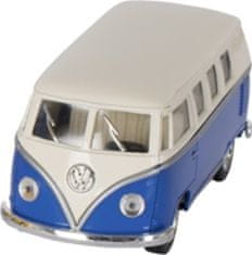 Kinsmart Volkswagen Bus klasik KT5060 (1962) na zpětné natažení - modrý