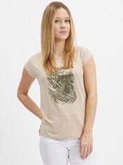 Orsay Béžové dámské tričko S