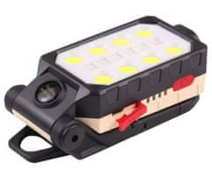 Kaxl Svítilna nabíjecí pracovní COB LED, 2,2Ah, magnet, USB ZD91